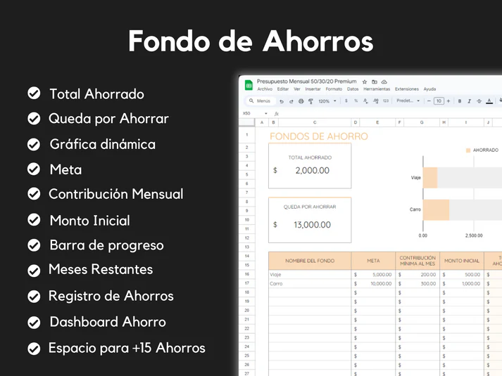 Fondo de Ahorros Mockup